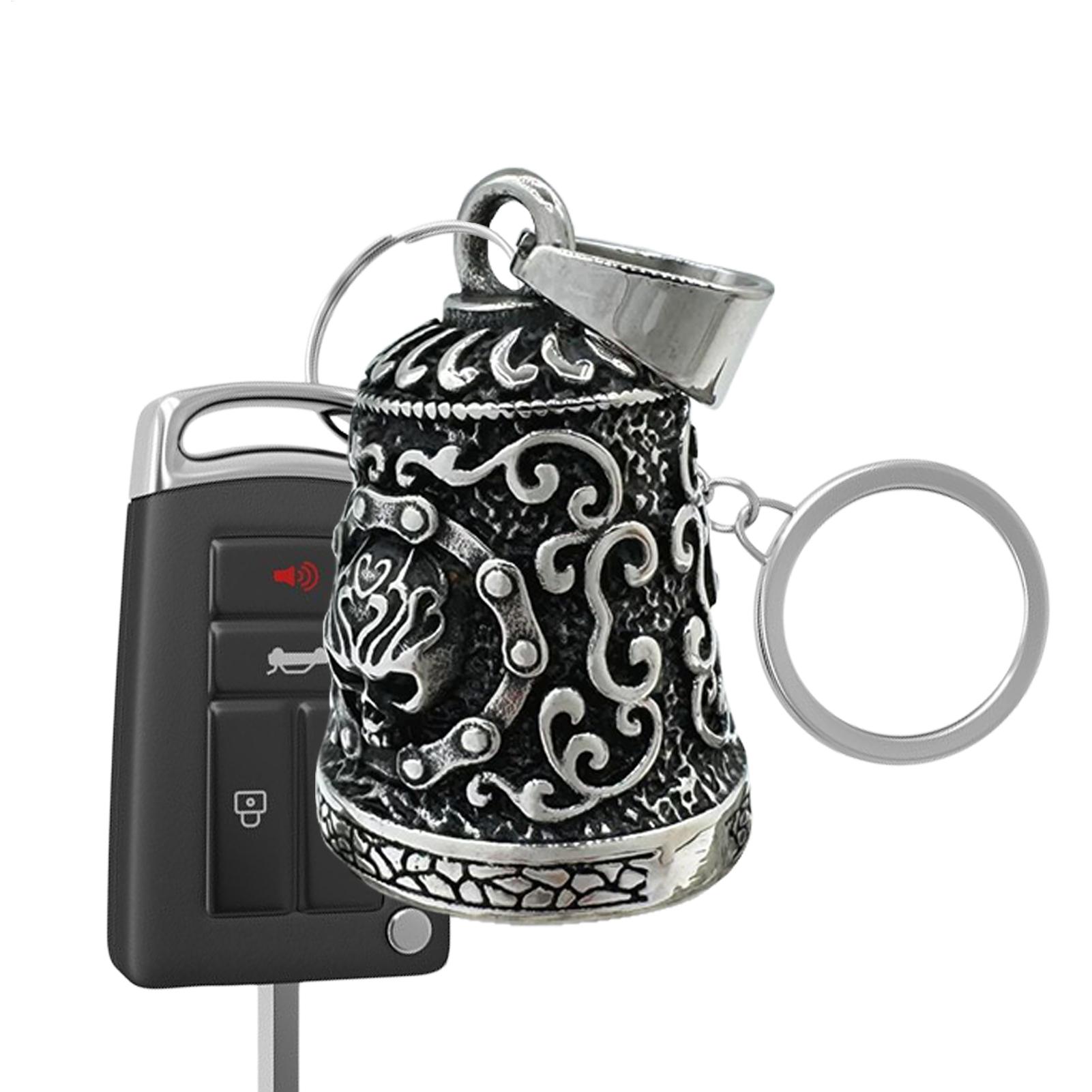Motorcycle Chain - Kafatası çanı Charm motosiklet çanları dekor