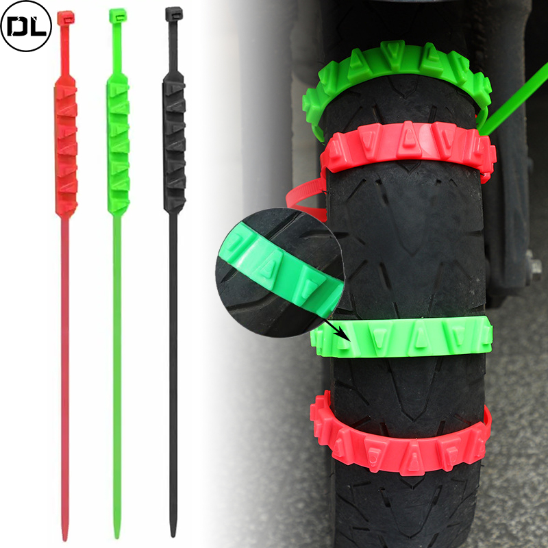 Bicycle Chain - 3/5 adet Anti-Skid Kar Zincirleri Motosikletler