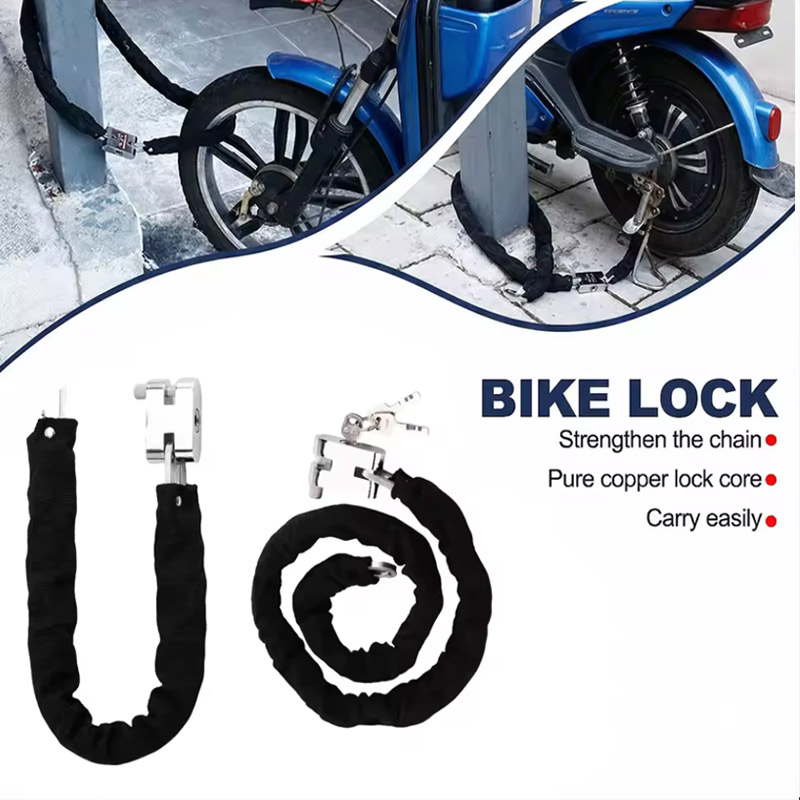 Bike Chain - 1.2M 2M 3M Motosiklet Bisiklet Kilidi
